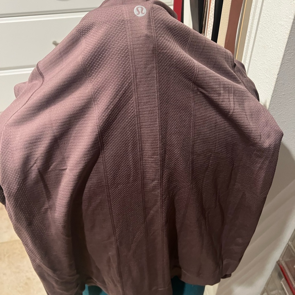 lululemon athletica Purple long sleeve shirt